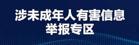 涉黄、涉未成年人有害信息举报专区