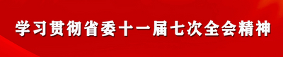 学习贯彻省委十一届七次全会精神