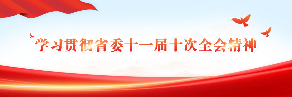 学习贯彻省委十一届十次全会精神